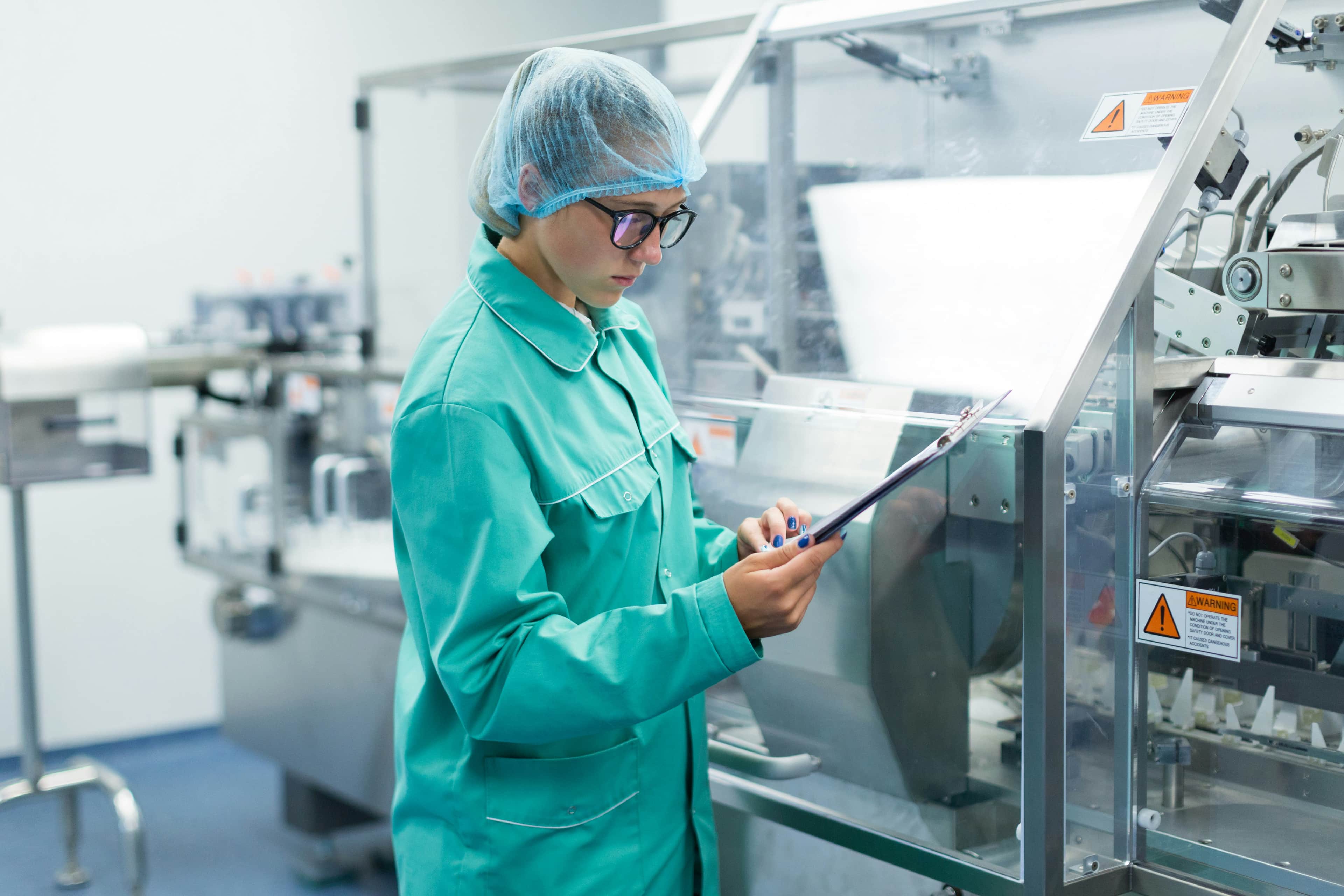 Laboratory audit lead presenting process findings